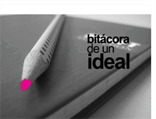 Tablet Screenshot of bitacoradeunideal.blogspot.com