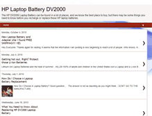 Tablet Screenshot of hplaptopbatterydv2000.blogspot.com