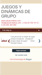 Mobile Screenshot of juegosydinamicasdegrupo.blogspot.com