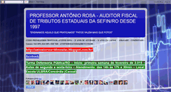 Desktop Screenshot of antoniorosacurso.blogspot.com