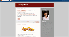 Desktop Screenshot of diningdeals.blogspot.com