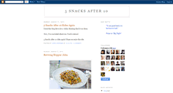Desktop Screenshot of 5snacksafter10.blogspot.com