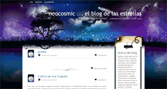 Desktop Screenshot of neocosmic.blogspot.com