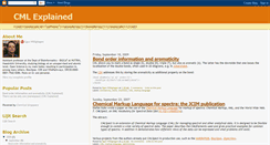 Desktop Screenshot of cmlexplained.blogspot.com