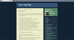 Desktop Screenshot of blogdangelegea.blogspot.com