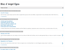 Tablet Screenshot of blogdangelegea.blogspot.com