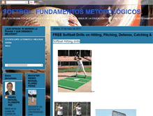 Tablet Screenshot of entrenamientodeportivosoftbol.blogspot.com