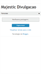 Mobile Screenshot of majestic-divulgacao.blogspot.com
