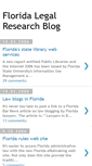 Mobile Screenshot of floridalegalblog.blogspot.com