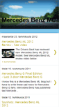 Mobile Screenshot of mercedesbenzml.blogspot.com