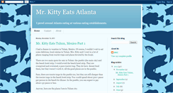 Desktop Screenshot of mrkittyeatsatlanta.blogspot.com