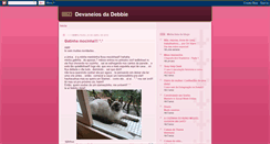 Desktop Screenshot of devaneiosdadebbie.blogspot.com