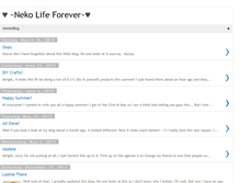 Tablet Screenshot of nekoforest.blogspot.com