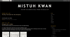 Desktop Screenshot of mistuhkwan.blogspot.com