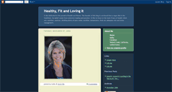 Desktop Screenshot of healthyfitandlovingit.blogspot.com