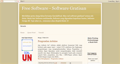 Desktop Screenshot of gratisanbajakan.blogspot.com