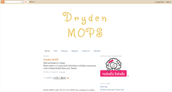 Desktop Screenshot of drydenmops.blogspot.com