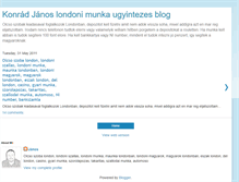 Tablet Screenshot of londoni-munka-janos-konrad.blogspot.com