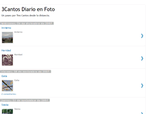 Tablet Screenshot of 3cantosfotodiario.blogspot.com