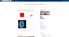 Desktop Screenshot of consonantclusters.blogspot.com