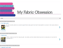 Tablet Screenshot of myfabricobsession.blogspot.com