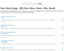 Tablet Screenshot of new-wave80s.blogspot.com