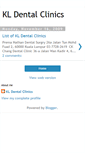 Mobile Screenshot of kldentalclinics.blogspot.com