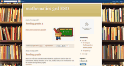 Desktop Screenshot of mathematics3rdeso.blogspot.com