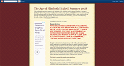 Desktop Screenshot of elizabethrex.blogspot.com