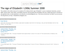 Tablet Screenshot of elizabethrex.blogspot.com