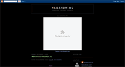Desktop Screenshot of nailshowws.blogspot.com