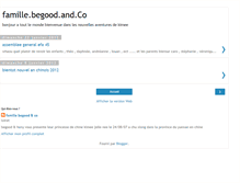 Tablet Screenshot of famillebegoodandco.blogspot.com