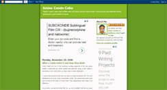 Desktop Screenshot of amisacondo.blogspot.com