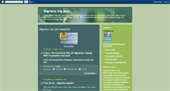 Desktop Screenshot of migrainebigpain.blogspot.com