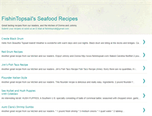 Tablet Screenshot of fishintopsailsrecipes.blogspot.com