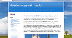 Desktop Screenshot of desdemicasaalmundo.blogspot.com