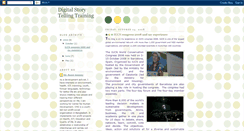 Desktop Screenshot of digitalstorytellingtraining.blogspot.com