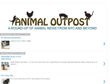 Tablet Screenshot of animaloutpost.blogspot.com