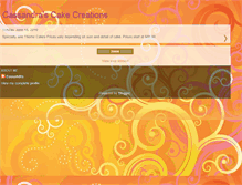 Tablet Screenshot of cassandrascakecreations.blogspot.com