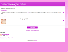 Tablet Screenshot of cursofazermaquiagem.blogspot.com