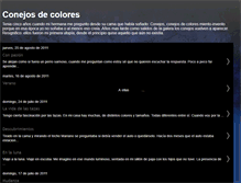 Tablet Screenshot of conejosdecolores.blogspot.com