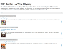 Tablet Screenshot of 2001bottles.blogspot.com