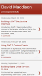 Mobile Screenshot of davidmaddison.blogspot.com