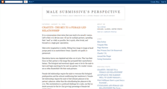 Desktop Screenshot of malesubperspective.blogspot.com