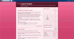 Desktop Screenshot of lingeriedelights.blogspot.com