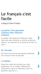 Mobile Screenshot of le-francais-facile.blogspot.com