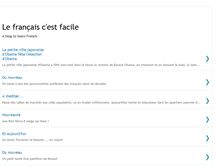 Tablet Screenshot of le-francais-facile.blogspot.com