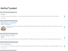 Tablet Screenshot of mother-loaded.blogspot.com