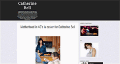 Desktop Screenshot of catherine-bell.blogspot.com