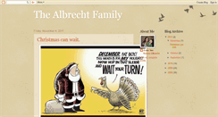 Desktop Screenshot of justinalbrechtfamily.blogspot.com